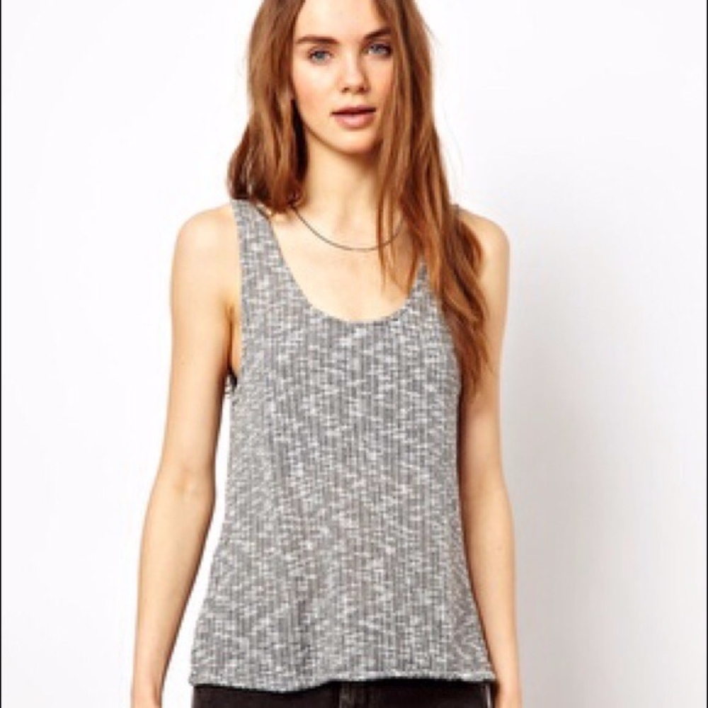Lna crepe tank size M new